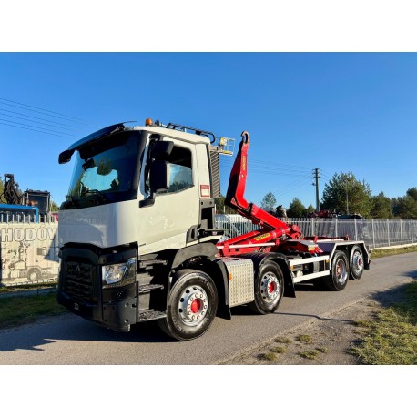 Ciężarówka hakowiec Renault C 460 KM